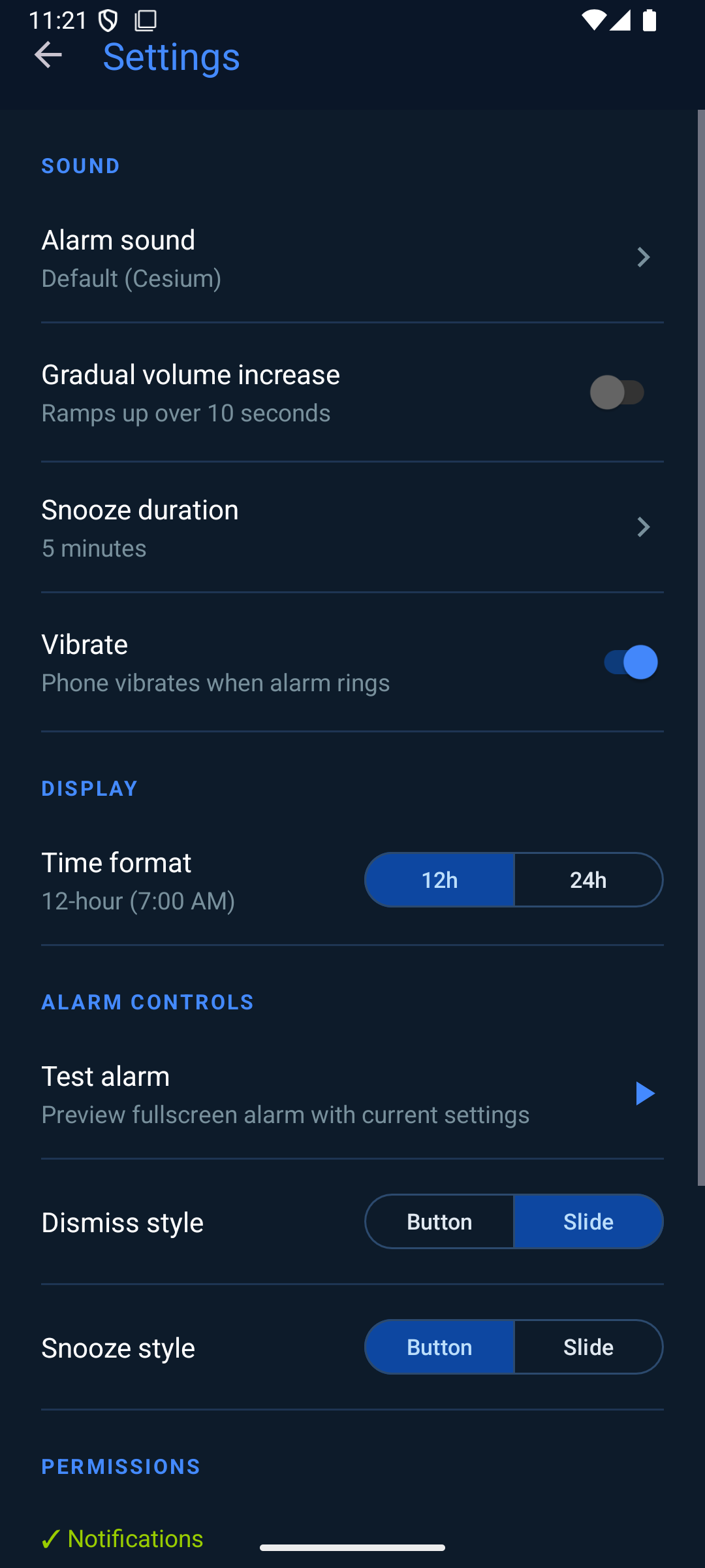 PowerWake Pro settings